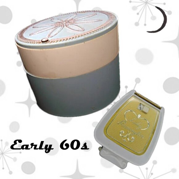 Vintage Atomic Shaver from Lady Remington in Original Case Mid Century Modern - Picture 1 of 10